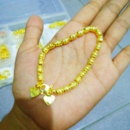 gelang gentong 1 sampai 5 suku lapis emas 24k - 3 suku 19