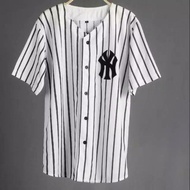 Striped baseball Jersey| Men's baseball shirts| Baseball jersey Wanita |
