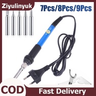 ziyulinyuk 220v 60w Soldering Iron Oril Set Electric Welding Temperature Adjustable Ph Plug Heavydut
