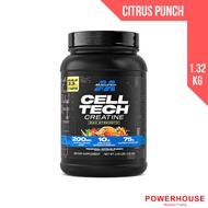 Muscletech CellTech Creatine Tropical Citrus Punch - 2.90lbs (1.32KG) [Cell Tech, Lean Muscle, Incre