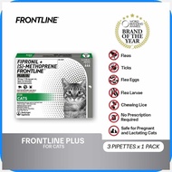 Frontline^zz}Plus<fQ_For*d~Cats?Y~Anti?D~Tick?w~And@kX@Wz Flea Spot-On Anti Itch Pulgas Garapata 3