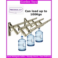 [Gordon Toys] Precious Lady Wall Mounted Aluminium Retractable Clothes Hanger Rack-LaundryRack,Ampaian,Penyidai Baju,晾衣架