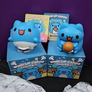 Wind-up capoo咖波發條動動公仔 貓貓蟲咖波 玩具公仔 bugcat capoo 咖波吃肉肉 咖波轉轉圈 上鏈玩具