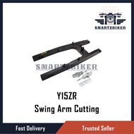 Yamaha Ysuku Y15 ZR Y15ZR Y15Z Swing Arm Cutting STD Rear Fork Belakang + 2 Inci / 2 Inch - WITH Cha