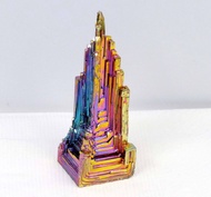 Rare 201.35 Ct Natural Rainbow Bismuth Crystal Rough Gemstone