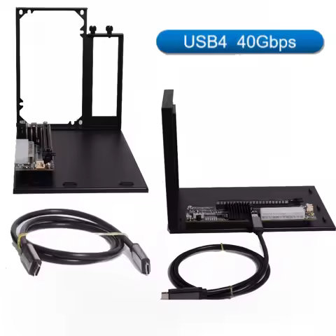 eGPU Thunderbolt 4/3 TB3/TB4 To PCIe X16 PCI-E 4.0 X4 GPU Dock UT4G External Graphics USB4 NUC ITX S