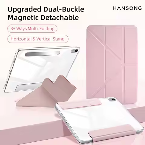 3+Y Case For iPad Air 6 11 2025 iPad Pro 11 12.9 13 Removable Magnetic Cover iPad 10.2 9th 9.7 6th 5