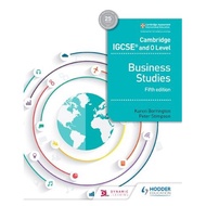 หนังสือ Igcse and O Level Business Studies 5th Fifth Edition Cambridge Book สําหรับนักธุรกิจ
