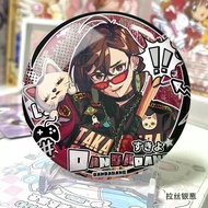 Dandadan Momo Ayase Can Badge Anime Tinplate Pin Brooch Turbo Granny Cat Cute Cool Badge Bag Accesso