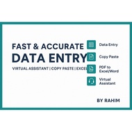 Data Entry & Excel Work