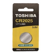 東芝TOSHIBA 鈕扣電池 CR2025-1入卡 CR2025