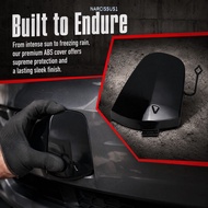 NARCISSUS1Y7KJ Tow Hook Cover, 51117376447, 7376447 Black Bumper Towing Cap, Time Saving ABS Towing 