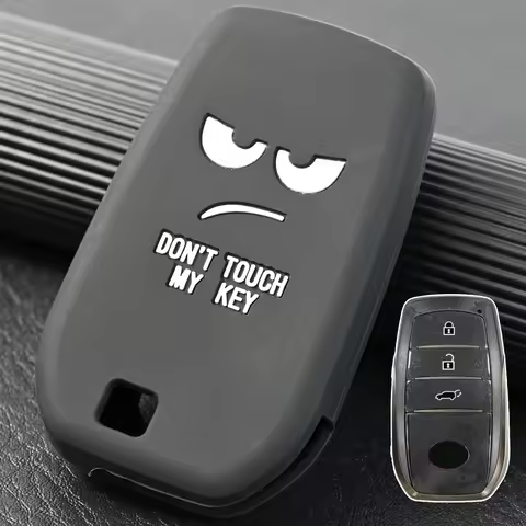 For Toyota Hilux Fortuner Land Cruiser Innova 86 Crown Alphard bZ4X Corolla Car Silicone Remote Key 