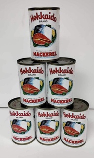 Hokkaido Mackerel 155g in natural oil 6 Cans