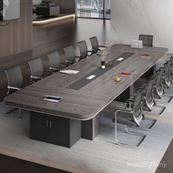 Long Conference Table Chair Feel Light Combination Luxury ER9Z