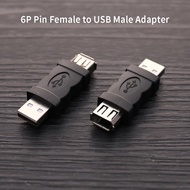 Fir 6Pin 1394 to USB Adapter Female to Male Adapter Convertor for Music