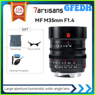 GFEDH 7artisans M35mm f1.4 Full Frame M-Mount Lens for Leica M M2 /M3/M4/SL/ TL /TL2/CLMirrorless Cameras Lenses JDTMY