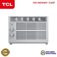 TCL Cool Pro Compact+ 0.6HP Manual(TAC-06CWM/F) Window Type Aircon