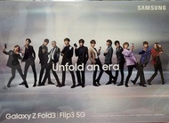全新Mirror Samsung Galaxy Z Fold3 Flip3 5G card stand