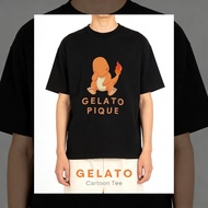 Gelato Pique Official Store T-shirts with Pokemon Charmander cartoon motifs, Unisex T-shirts, Distro