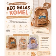 【CAPYBARA  32CM】CP25 Capybara Beg Japan Fashion Beg Sekolah Capybara Beg Belakang Beg galas Backpack