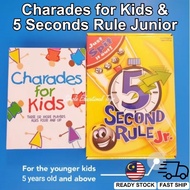 Charades For Kids 5 Second Rule Junior Family Games Party Games Kids Boardgames Family Fun Education