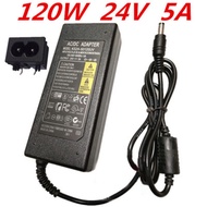 24V 5A 120W Power Supply AC/DC Adapter For LED Lamp Light Power Supply Adapter