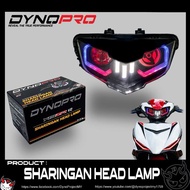 Head lamp lampu depan LED (SHARINGAN) (DYNOPRO) Yamaha Y15 y15ZR v2 LC135 v8 FI