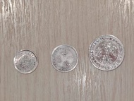 香港維多利亞時代硬幣 一毫、貮毫、五仙