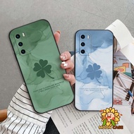 Huawei P40 / P40 Pro Case With 4-Leaf Grass Print, Cheap Lucky Maple Leaves