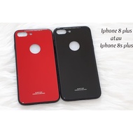 iphone 8+/8s+ tempered glass phone case - iphone 8 plus case / 8s plus