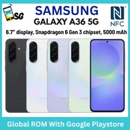 Samsung A36 5G (12/256GB) | NFC | 6.7 inches Super AMOLED Display | Snapdragon 6 Gen 3 | Brand New w
