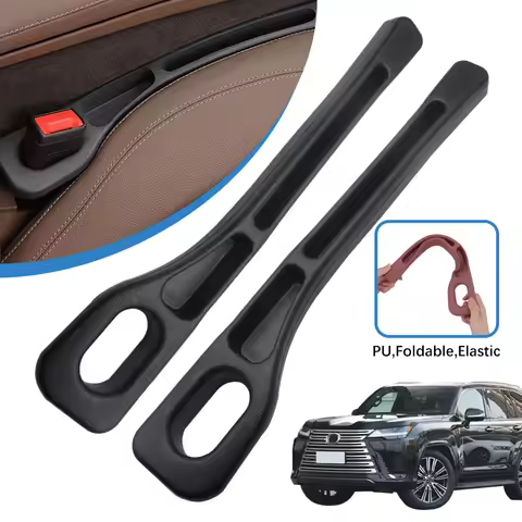 Car Seat Gap Filler Side Seam Plug Strip Leak-proof Filling Strip For Lexus LX 450 LX570 LX600 J100 