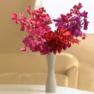 ✈60cm Simulation Bougainvillea Flower Branch Artificial Climbing Plants  Indoor Potted Ornaments p☬