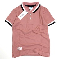 Kokotosaka Baju Anak wangki List / Kaos wangki Anak / Kaos Kerah Anak Laki - Laki Umur 1-12