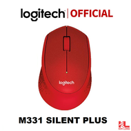 Chuột không dây Yên lặng Logitech M331 Silent Plus - Kết nối cổng USB - Bảo hành 12 tháng