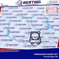 OVERHAULING GASKET SET Kawasaki Bajaj CT100 36DD4009