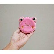 Pink Frog Character Coin Wallet Doll Wallet