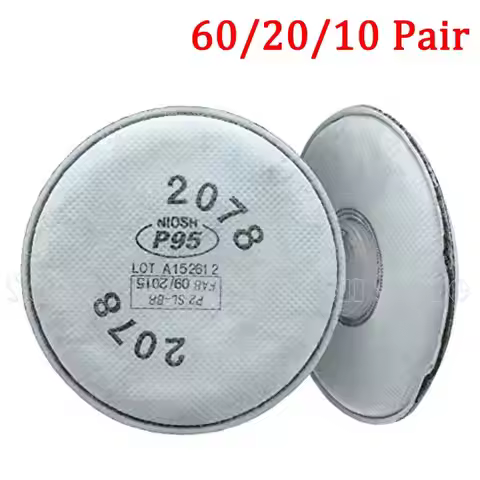2078 2071 P95 Respirator Filter Against Oil Based Particulates Nuisance Level for 3m 6800 7502 6200