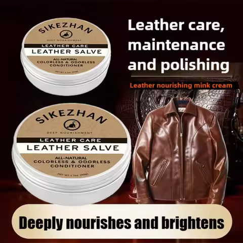 Leather Care Balm Leather Cleaning Cream Leather Care Balm Waterproof Leather Jacket Conditioner for