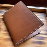 【VULCAN 護照夾】Passport holder 義大利薄蠟植鞣革 可加購壓印