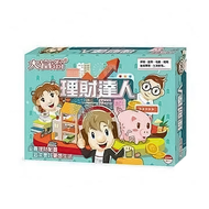 大富翁 理財達人 繁體中文版 6歲以上 遊戲盤 + 說明書 + 資產紀錄表 + 房屋32個 + 股票標記24個 + 夢想牌6張 + 生活牌46張 + 股市新聞牌14張 + 保險牌8張 + 人脈牌3張 