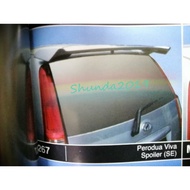 Perodua Viva Boot Spoiler (Fiber)