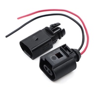 NEW A/C Compressor Pigtail Plug Wiring Connector for VAG Audi VW 1J0973702 2Pin 1J0973702 1J0973802
