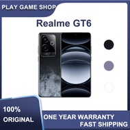Realme GT6 6.78 inches Snapdragon 8s Gen 3 (4 nm) 5500 mAh 120W wired NFC SmartPhone