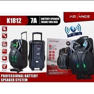 Speaker Aktif Advance K1812 18 Inch / Speaker Meeting Portable