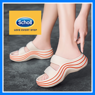 Scholl รองเท้า Scholl เกาหลีสำหรับผู้หญิง, รองเท้าสกอลล์ scholl รองเท้า scholl รองเท้าแตะ รองเท้า scholl ผู้หญิง  Scholl ผ้าใบรองเท้าแตะผู้หญิง แฟชั่นลำลองผู้หญิง  รองเท้าแตะชายหาดรองเท้าแตะฤดูร้อนสำหรับผู้หญิงรองเท้าน้ำ -AS2030