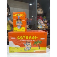 Original Popmart Crybaby Vacation Mode On Series -vinyl plush pendant