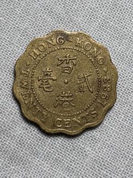 幣膽1983年香港貳毫-弱印 、大部分沒安全圍邊