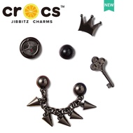 ใหม่ cross jibbitz Charms หัวเข็มขัดโลหะ สีดํา สําหรับเครื่องประดับ สร้อยคอ DIY